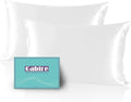 Mulberry Silk Pillow Cases Set of 2 White Queen - Smooth Silk for Hair