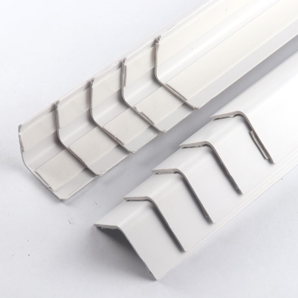 White Self Adhesive Wall Corner Protector for Baby Safety