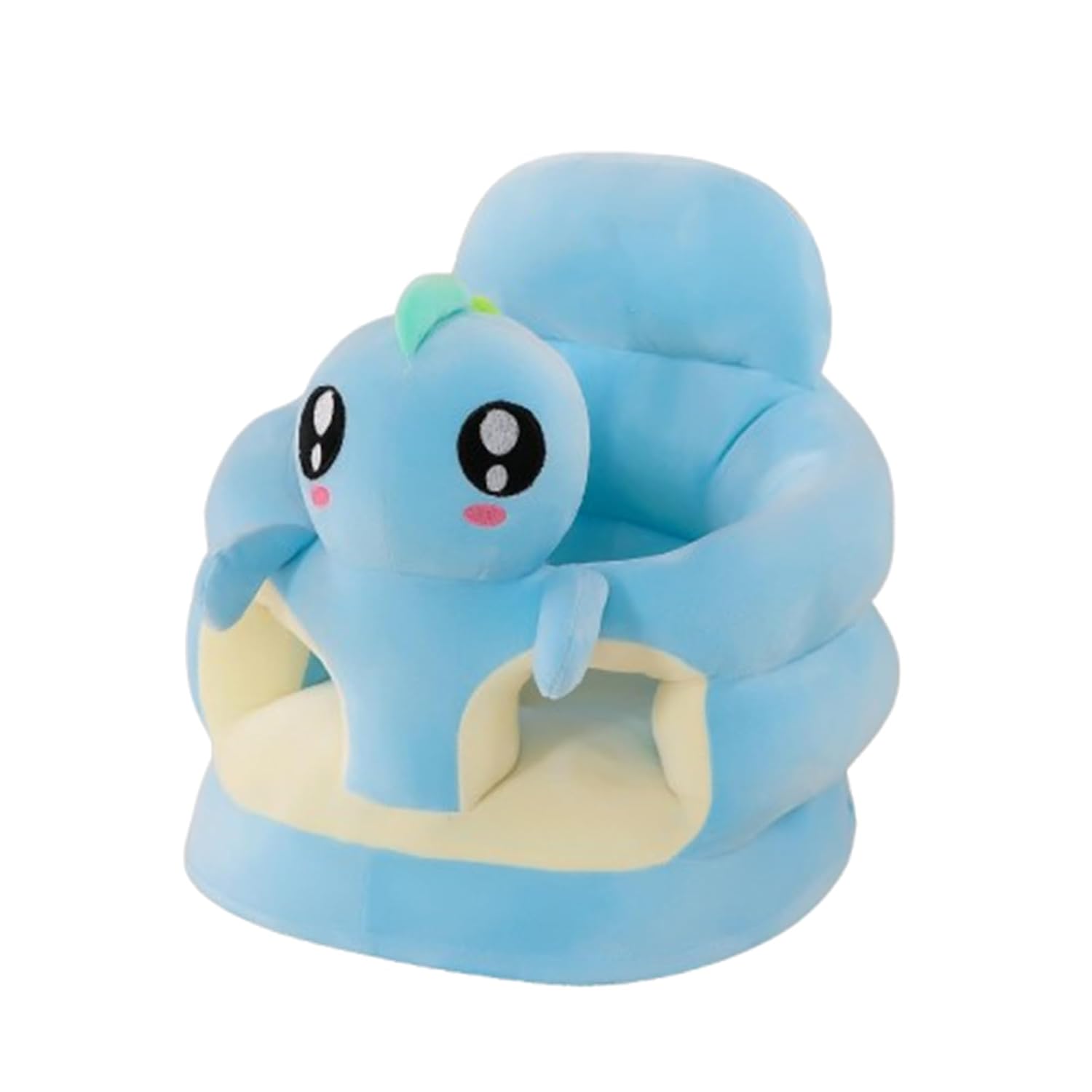Baby Sit Up Chair Plush Sofa for Toddlers with Cartoon Animals