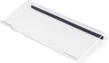 Clear Acrylic Tilted Keyboard Holder for Ergonomic Typing - Compact