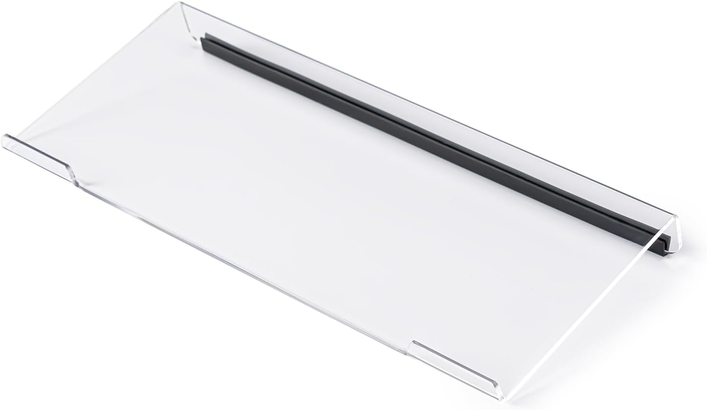 BOOMIBOO Ergonomic Clear Keyboard Stand