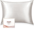 Adubor Silk Pillowcase for Hair and Skin with Hidden Zipper