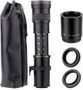 JINTU 420-1600mm Telephoto Zoom Lens Manual Focus - Ultra Reach