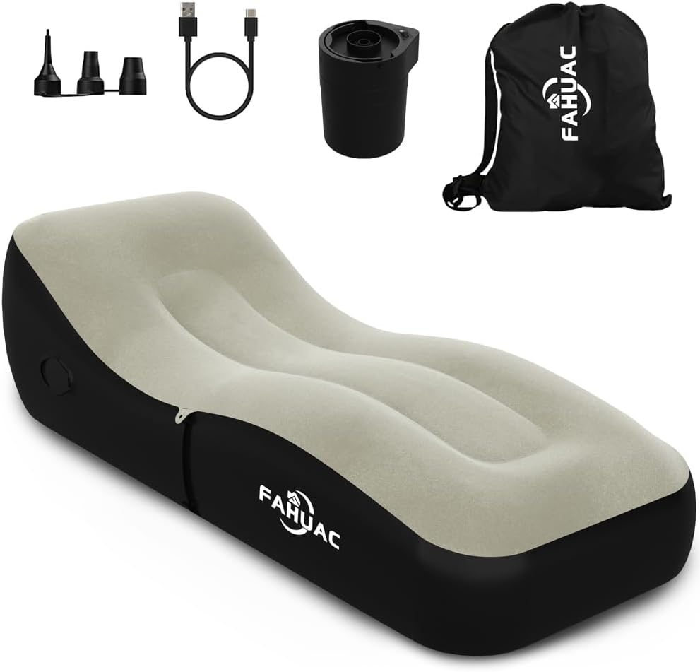 Fahuac Auto Inflatable Lounger: Cozy Outdoor Comfort