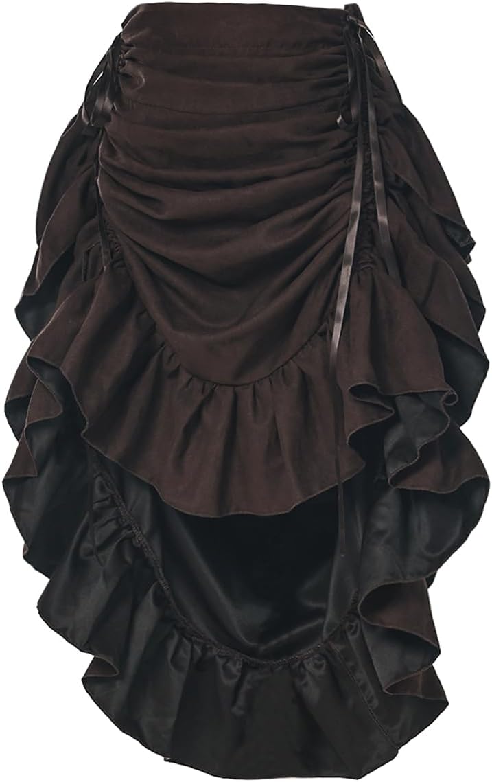Victorian Steampunk Skirt for Women - Perfect Pirate Costume