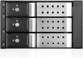 i-Star BPN-DE230HD-SILVER Trayless 2X5.25 to 3X3.5 12Gb/s HDD Rack