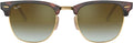 Ray-Ban RB3016 Clubmaster Square Sunglasses - Retro Medium Fit