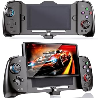 Ergonomic Switch Controller with Turbo and Dual Vibration Features