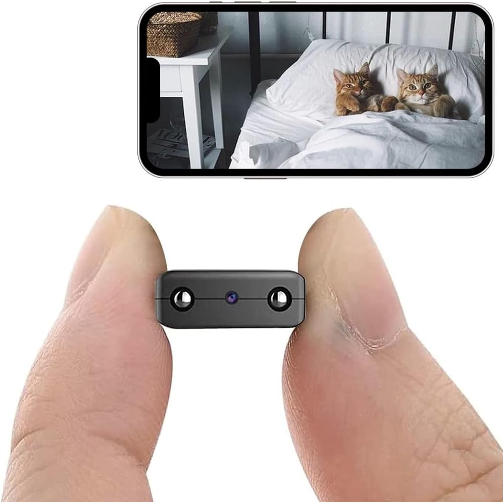 WiFi Spy Camera: 1080P Security & Night Vision