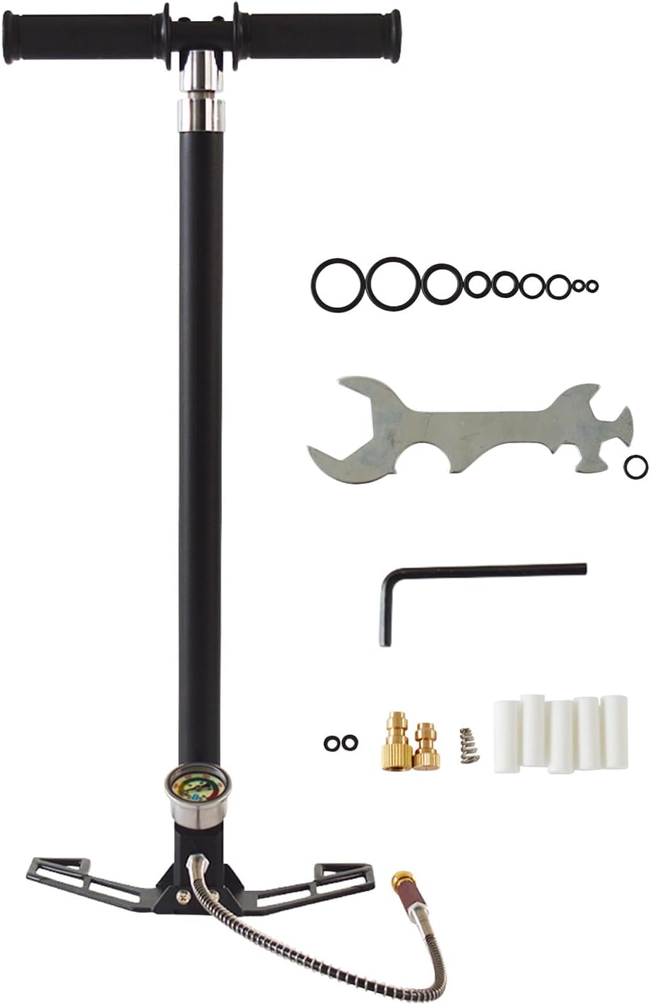PreAsion 5800Psi High Pressure Hand Pump - Ultimate Tire Inflation!