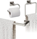 Amerock Brushed Nickel Towel Bar Set for Stylish Bathrooms