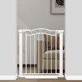 Extra Wide Press Mounted Baby Gate 29.53ft-32.28ft - Walk Thru Safety