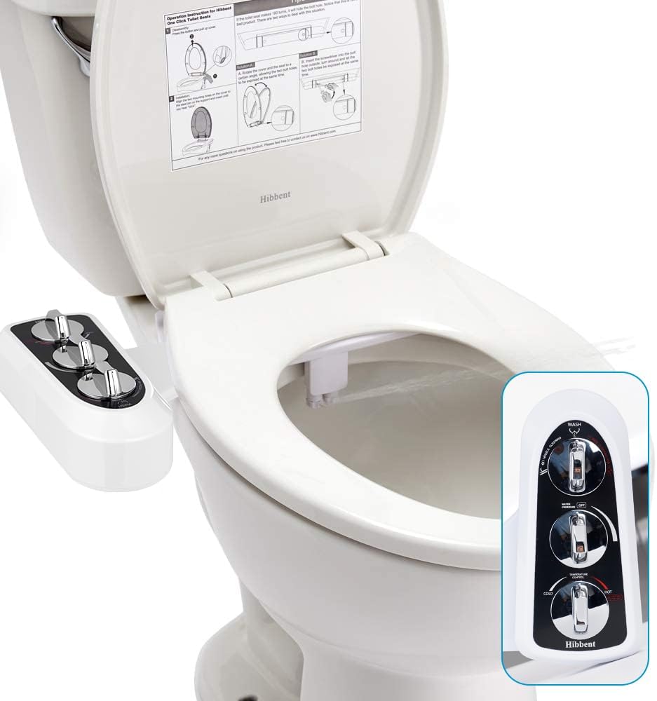 Hibbent Bidet Attachment for Toilet: Clean & Refresh