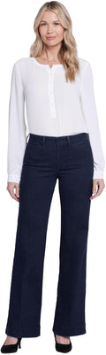NYDJ Women's Teresa Trouser Jean - Sculpting Wide Leg Trouser