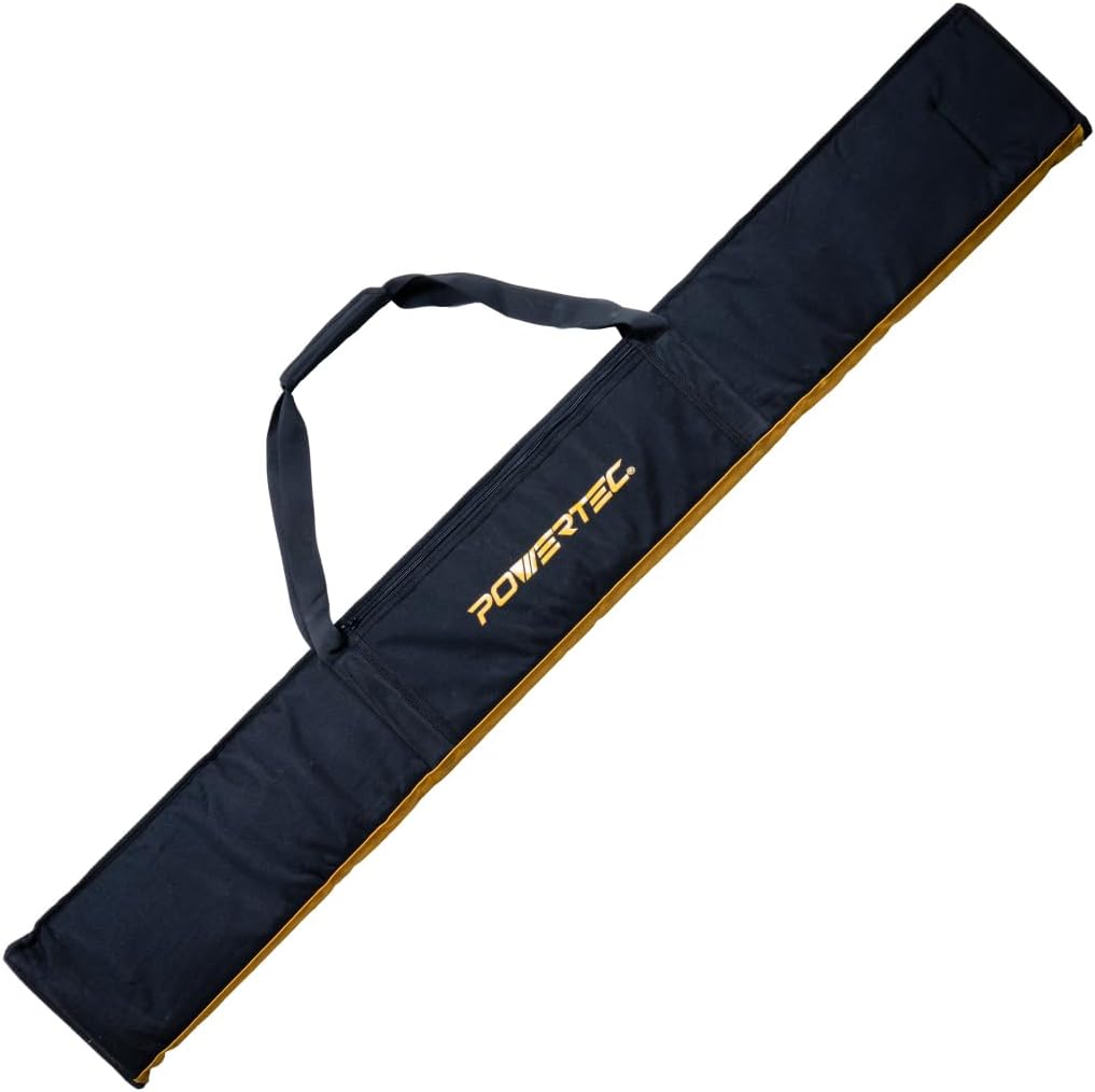 POWERTEC 60in Track Saw Guide Rail Bag with Dual-Sided Padding