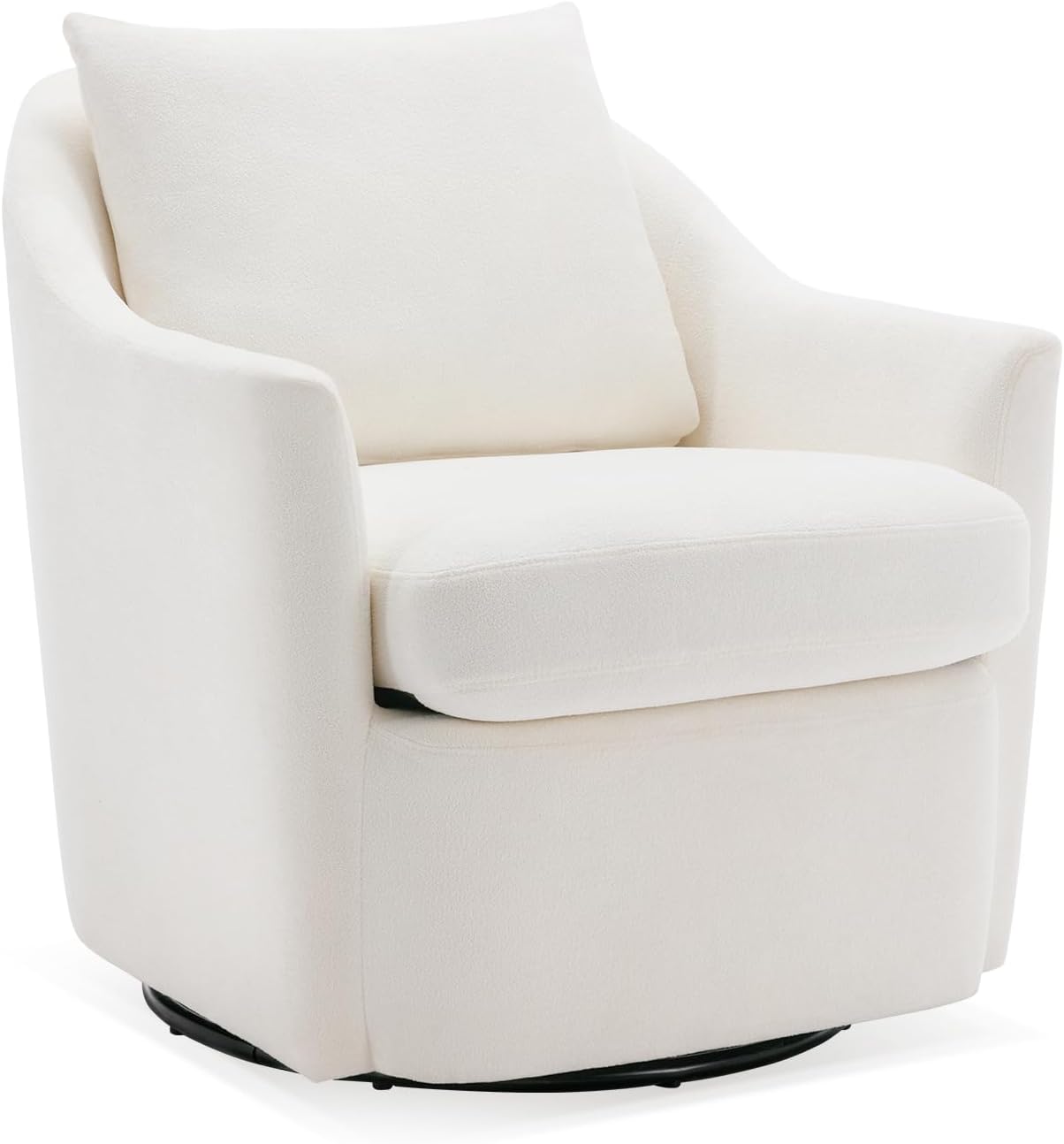 Swivel Barrel Chair by COLAMY - 360 Movement!