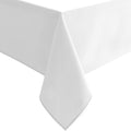 Hiasan White Tablecloth for Rectangle Tables 70 x 140 in - Waterproof
