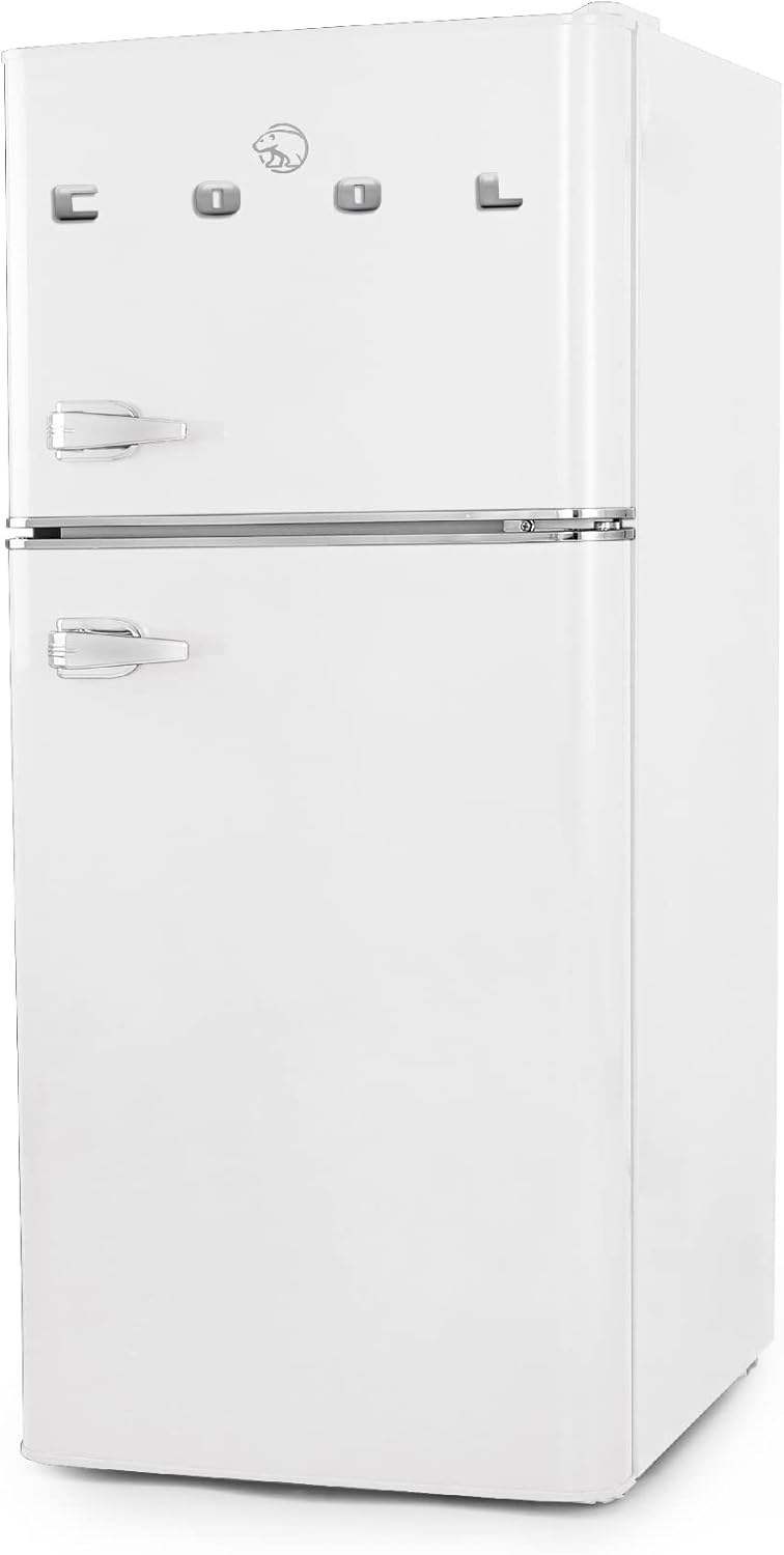 Commercial Cool 4.5 Cu. Ft. Retro Refrigerator with Freezer