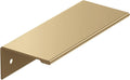 Amerock Edge Pulls 3 in Center-to-Center Champagne Bronze - Pack of 10