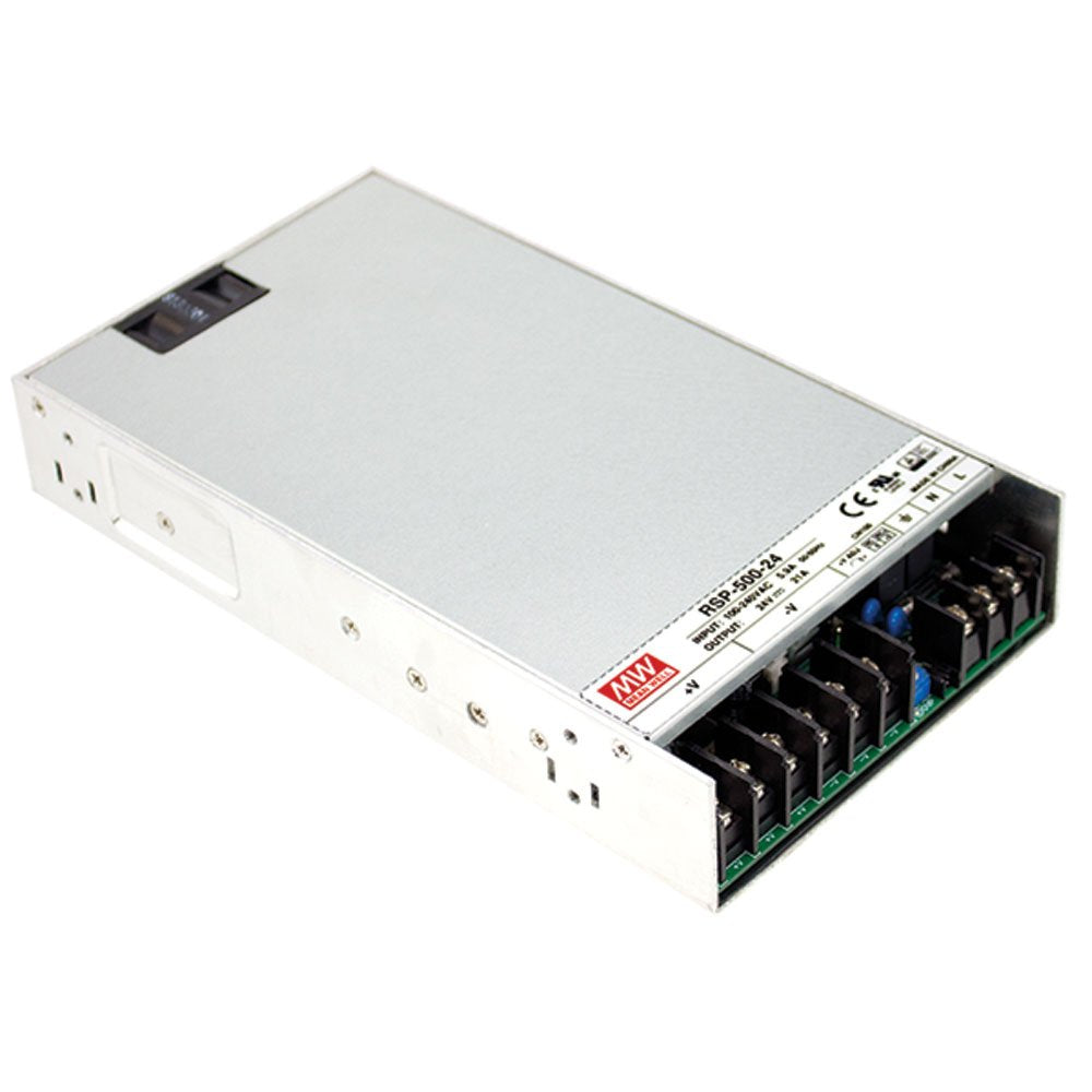MEAN WELL RSP-500-24 AC-DC Power Supply for Reliable Performance