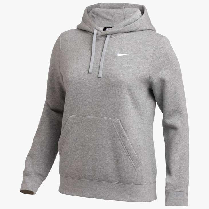 Nike Women's XXL Grey Fleece Hoodie - Cozy Chic Style