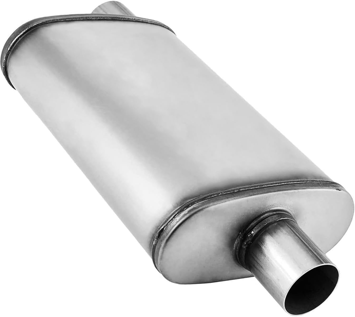 Mufflers DeepTone 2.25 inch Universal Exhaust Muffler for Cars