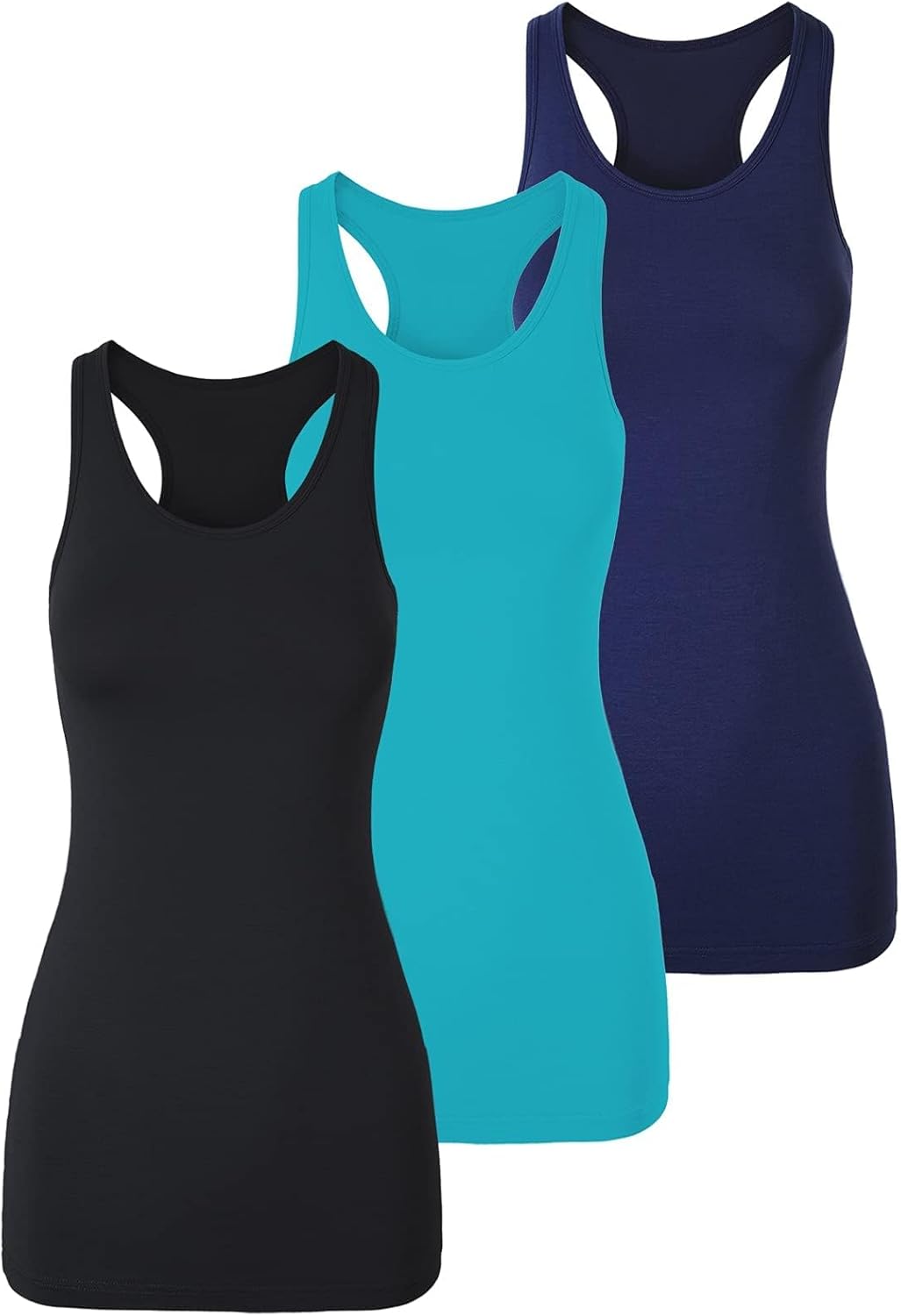 TAIPOVE Long Tank Tops for Women - Extra Long Racerback Camisole