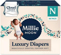 Millie~Moon Luxury Diapers Newborn Size N - Gentle 12h Protection