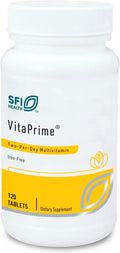VitaPrime Iron Free Multivitamin for Women & Men - 120 Tablets