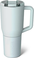 Insulated 35oz Travel Coffee Mug with Handle - Leak Proof, Blue Agave