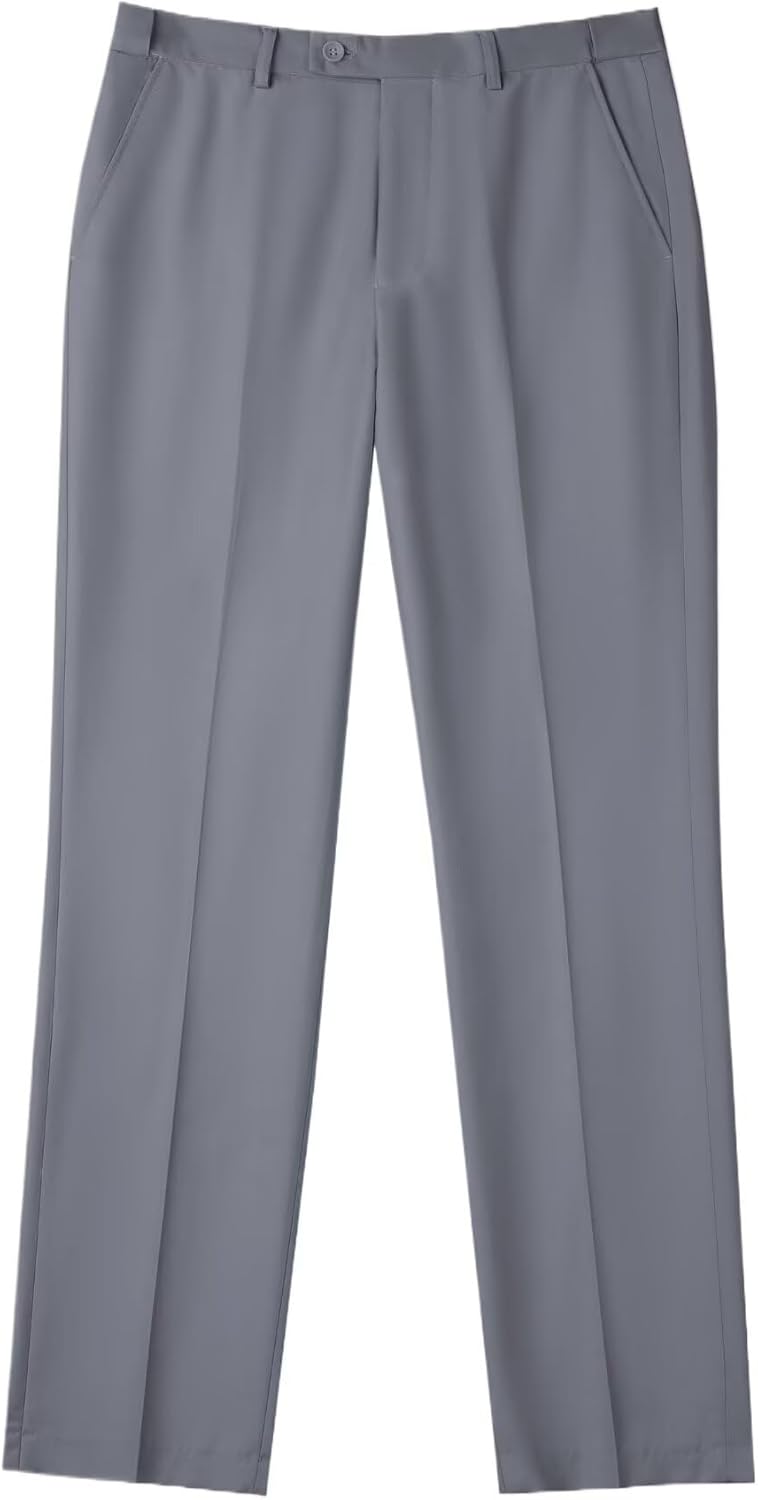 Men's Dress Pants Slim Fit Black Navy Trousers for Any Occasion