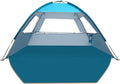 COMMOUDS Beach Tent Sun Shade for 3-10 Person with UPF 50