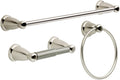 Franklin Brass Kinla 3-Piece Bathroom Set Satin Nickel - Stylish