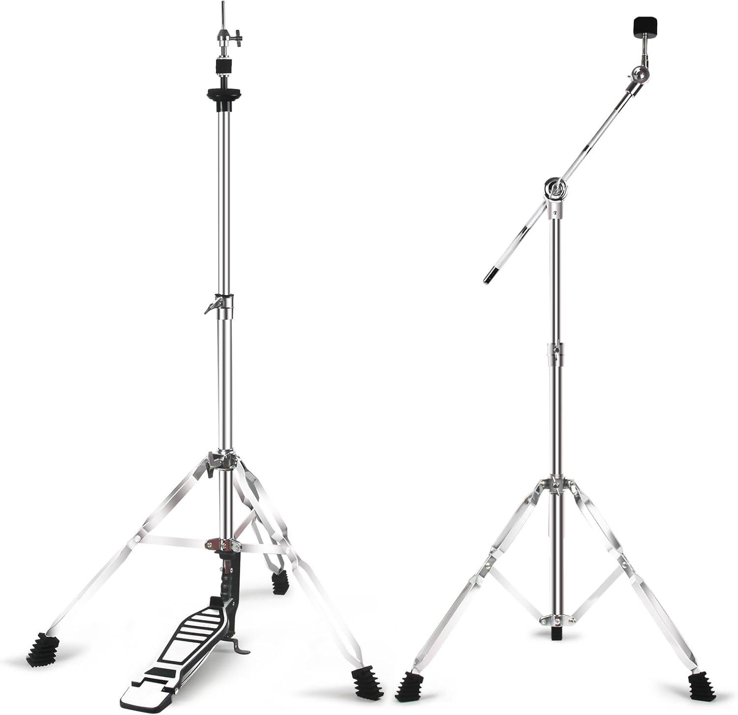 Hi Hat Stand and Boom Cymbal Stand Set for Drummers