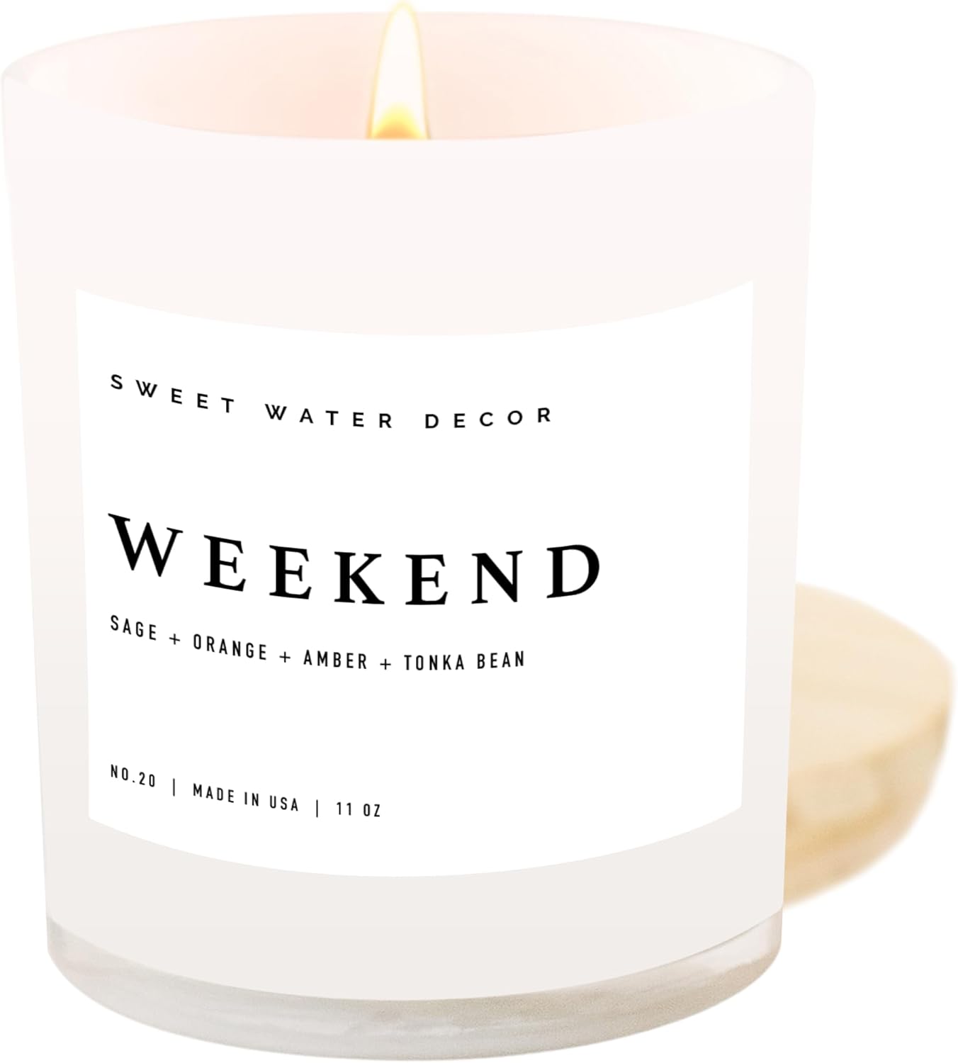 Weekend Candle - Soy Citrus, Grapefruit, Sage, Amber, Oakmoss