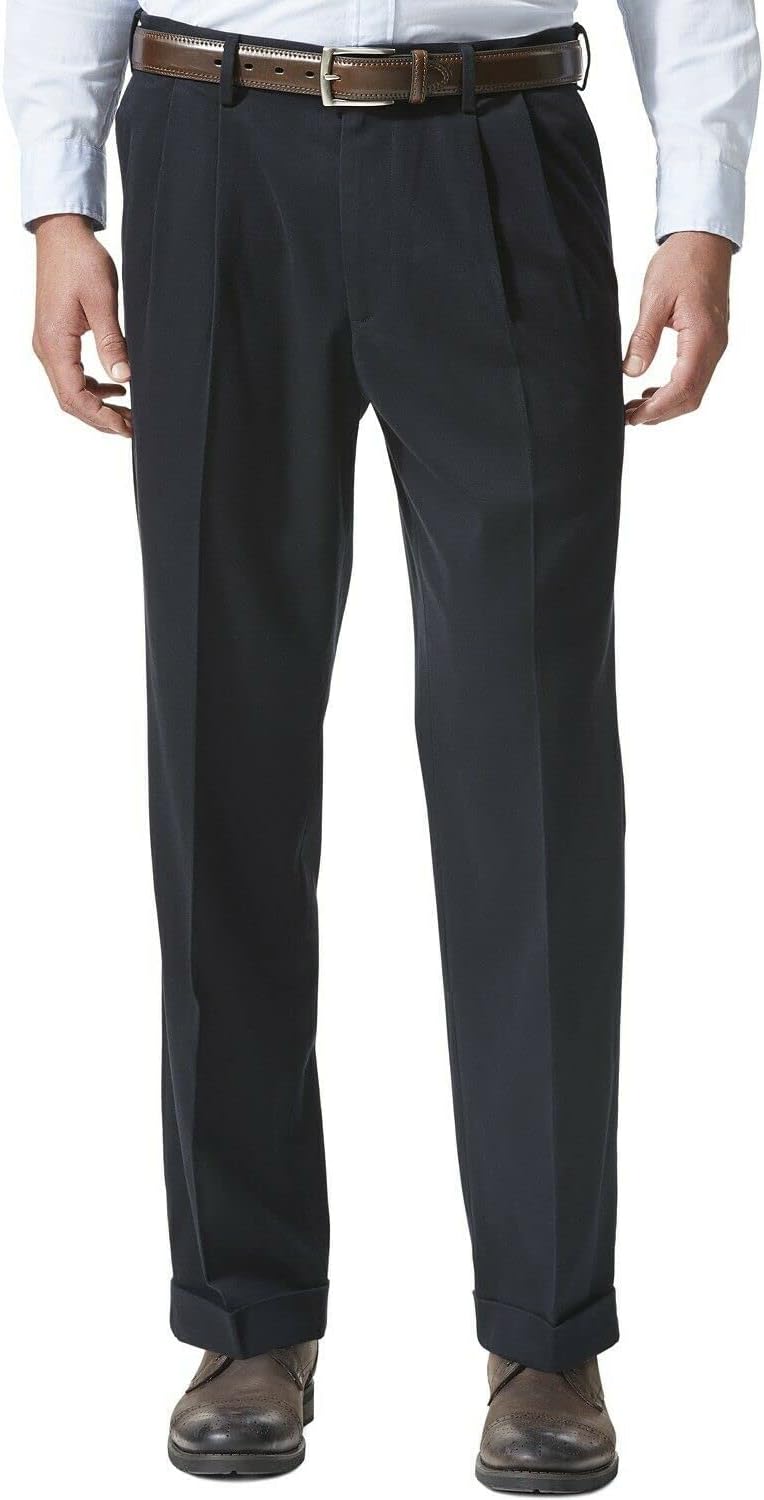 Dockers Mens Relaxed Fit Comfort Khaki Pants for Everyday Wear