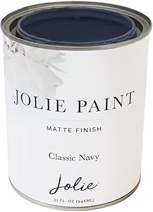 Jolie Paint Chalk Finish for Furniture and Decor, Classic Navy