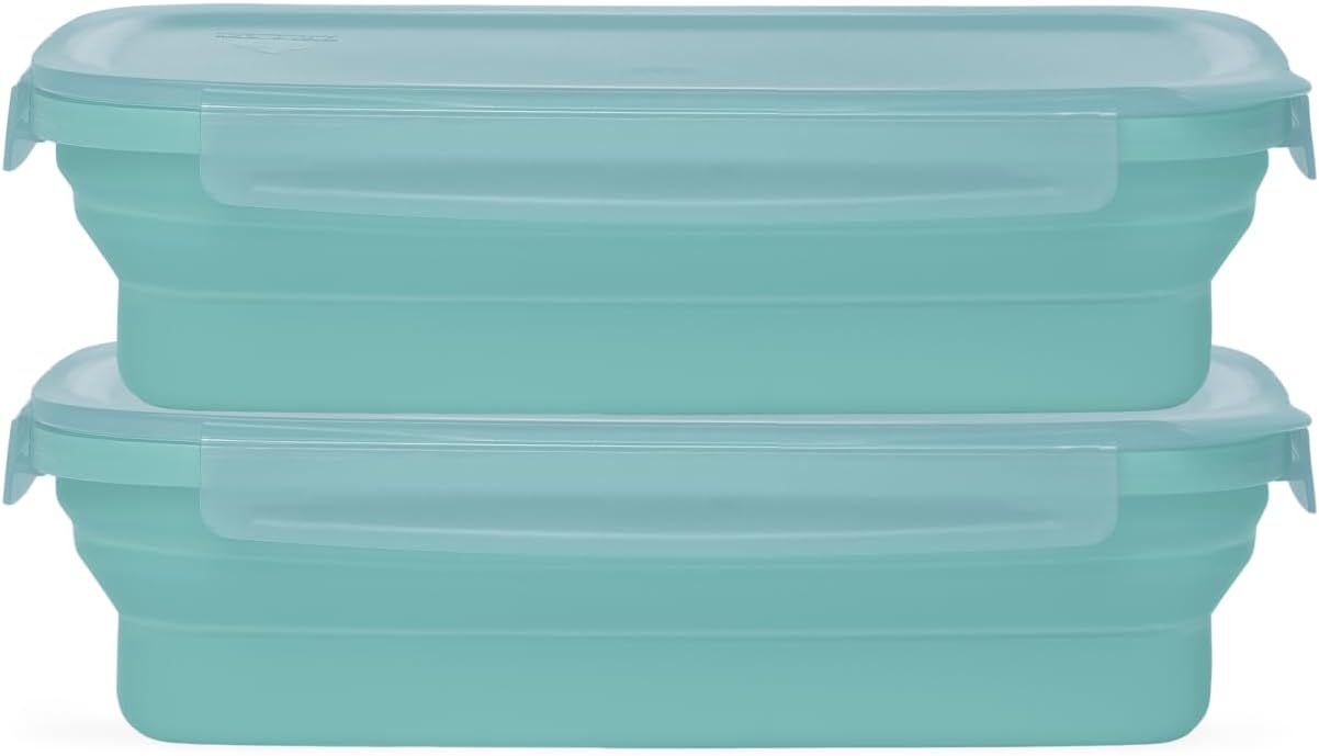 Drip EZ Secondz Collapsible Food Storage Containers Set of 2