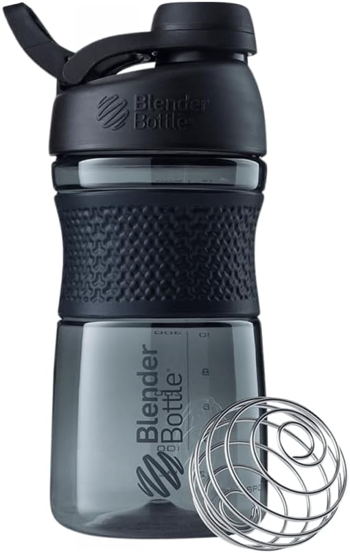 Protein Shake Power BlenderBottle 20oz Black
