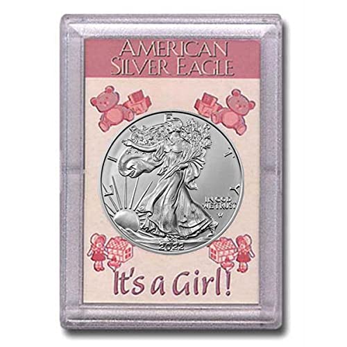2022 American Silver Eagle Coin in It's a Girl Holder Review