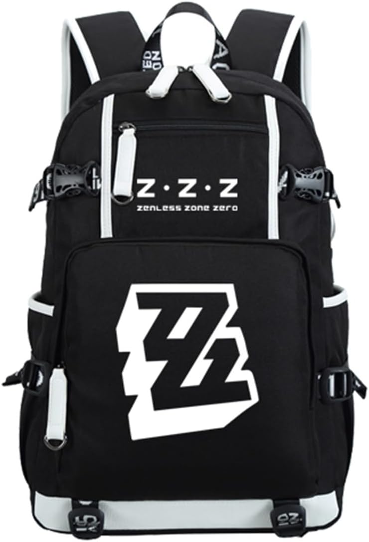 ISaikoy Game Zenless Zone Zero Backpack with USB Port for School