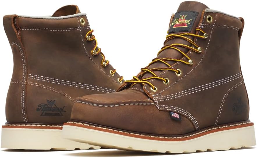 Thorogood American Heritage Steel Toe Work Boots for Men