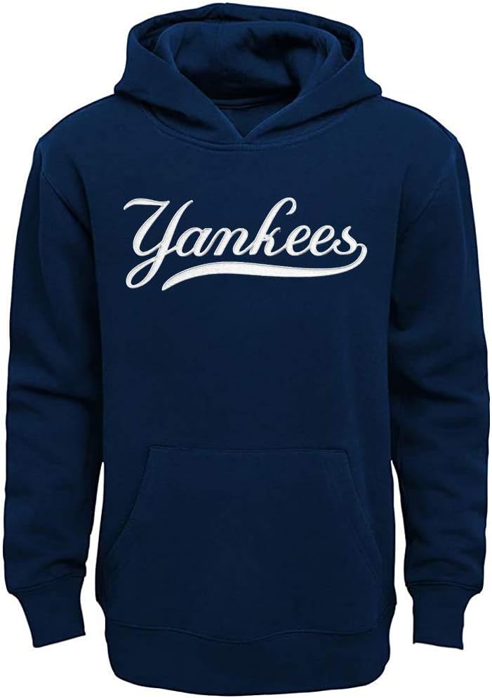 MLB Youth New York Yankees Team Color Fleece Hoodie for Kids