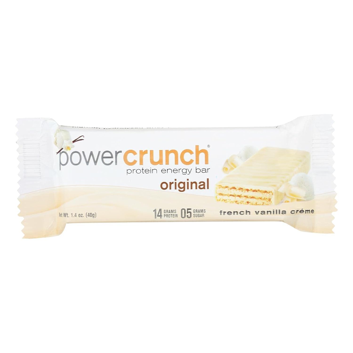 Power Crunch French Vanilla Protein Bars - Case of 12