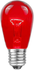 Novelty Lights S14 Outdoor Patio Edison Replacement Bulbs 25 Pack