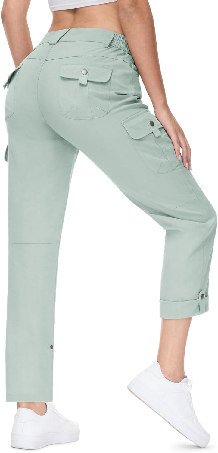TBMPOY Women's Hiking Pants Quick Dry Convertible Lightweight