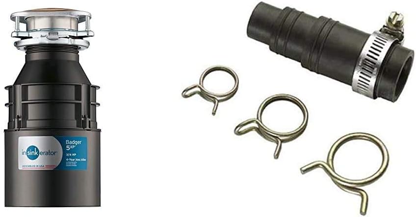 InSinkErator Badger 5XP Garbage Disposal with Connector Kit