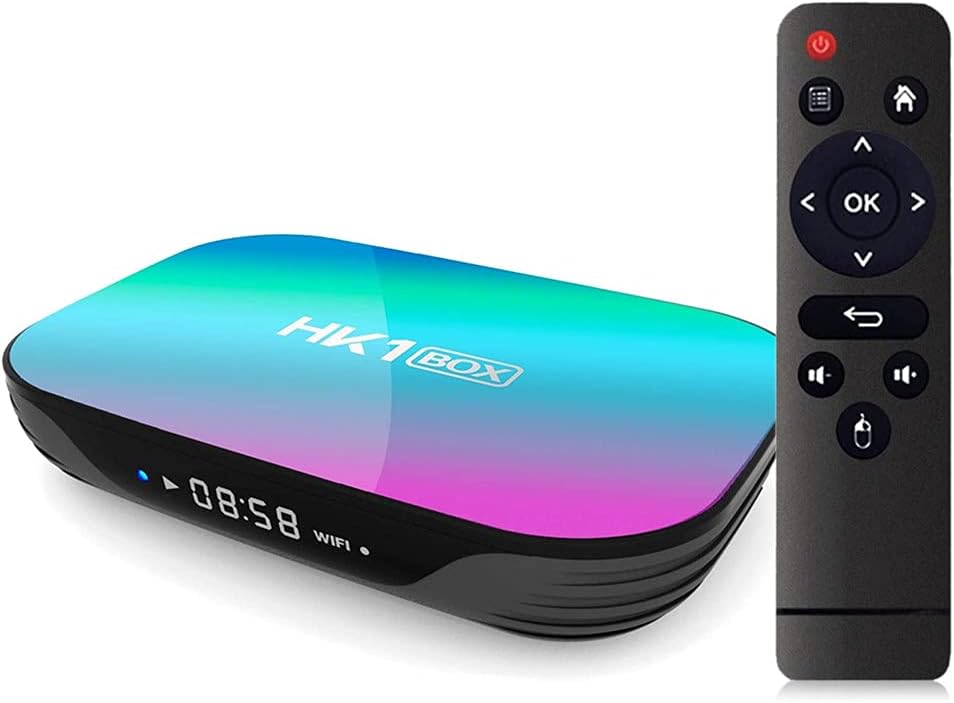 Fast Streaming Smart TV Box, 4GB RAM 128GB ROM : HK1Box-4E