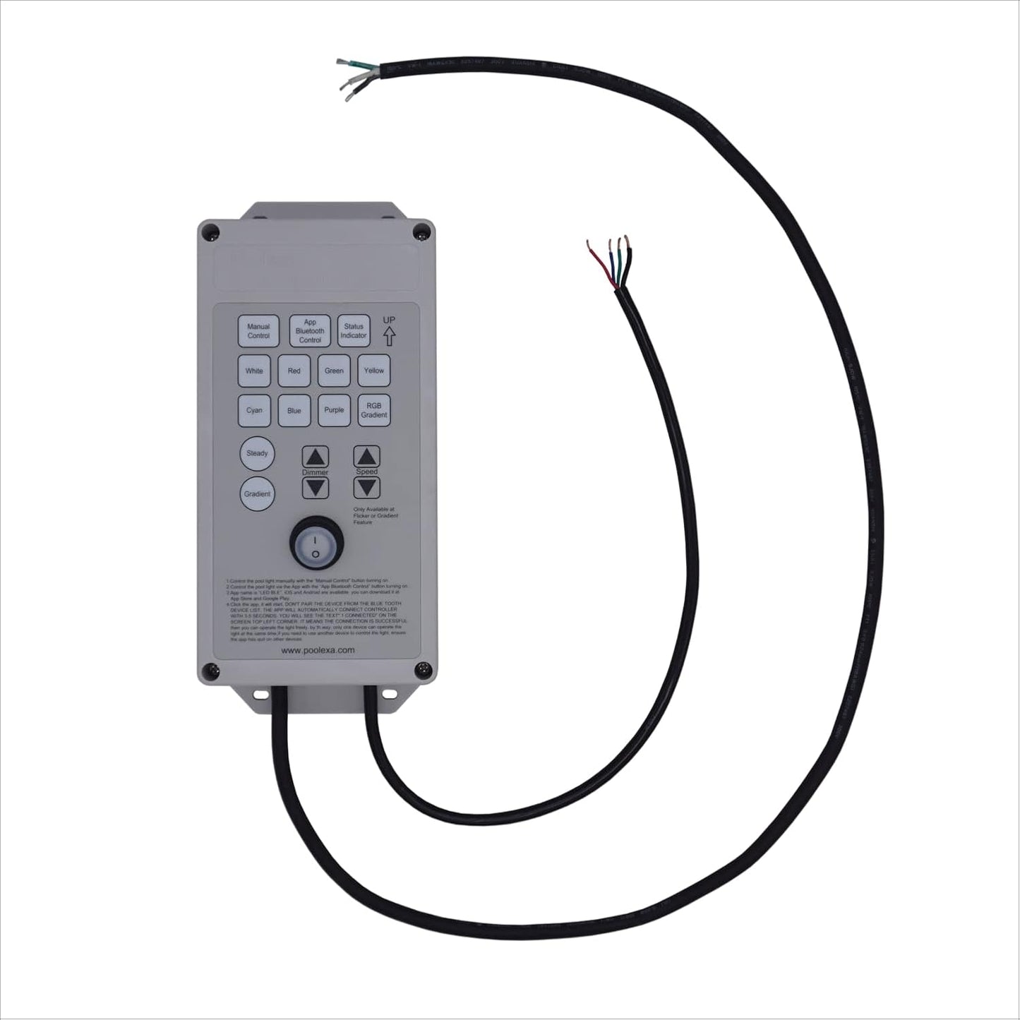 BC001 RGB Controller for Pool Light - Customizable & Reliable
