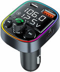 Wireless Bluetooth Car Adapter with Fast Charging & Hands-Free Calling